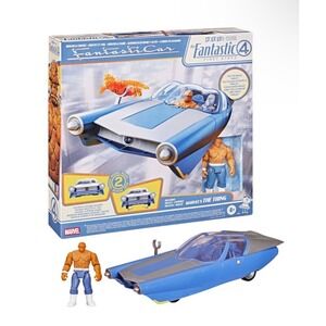 Marvel Studios The Fantastic 4 First Steps Fantasticar & The Thing Action Figure